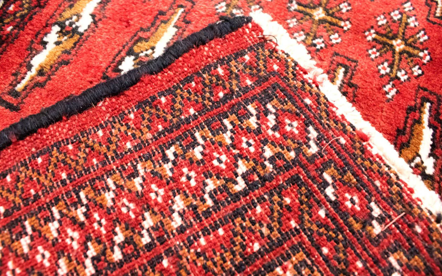 Turkaman Teppich 100x50cm - Orientteppich - Image 4