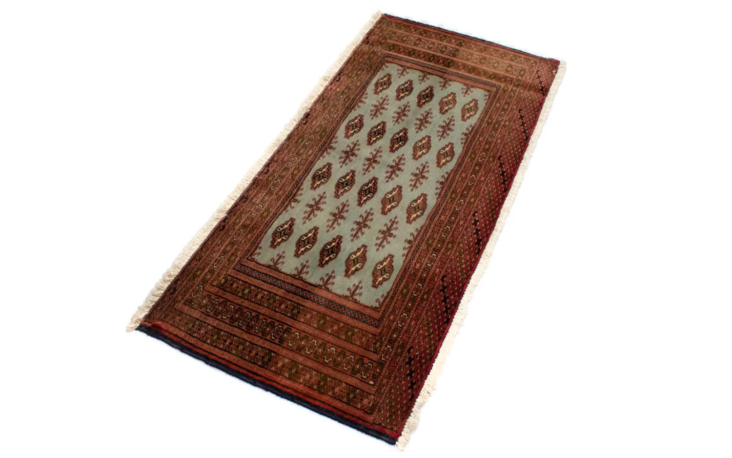 Turkaman Teppich 100x50cm - Orientteppich - Image 5