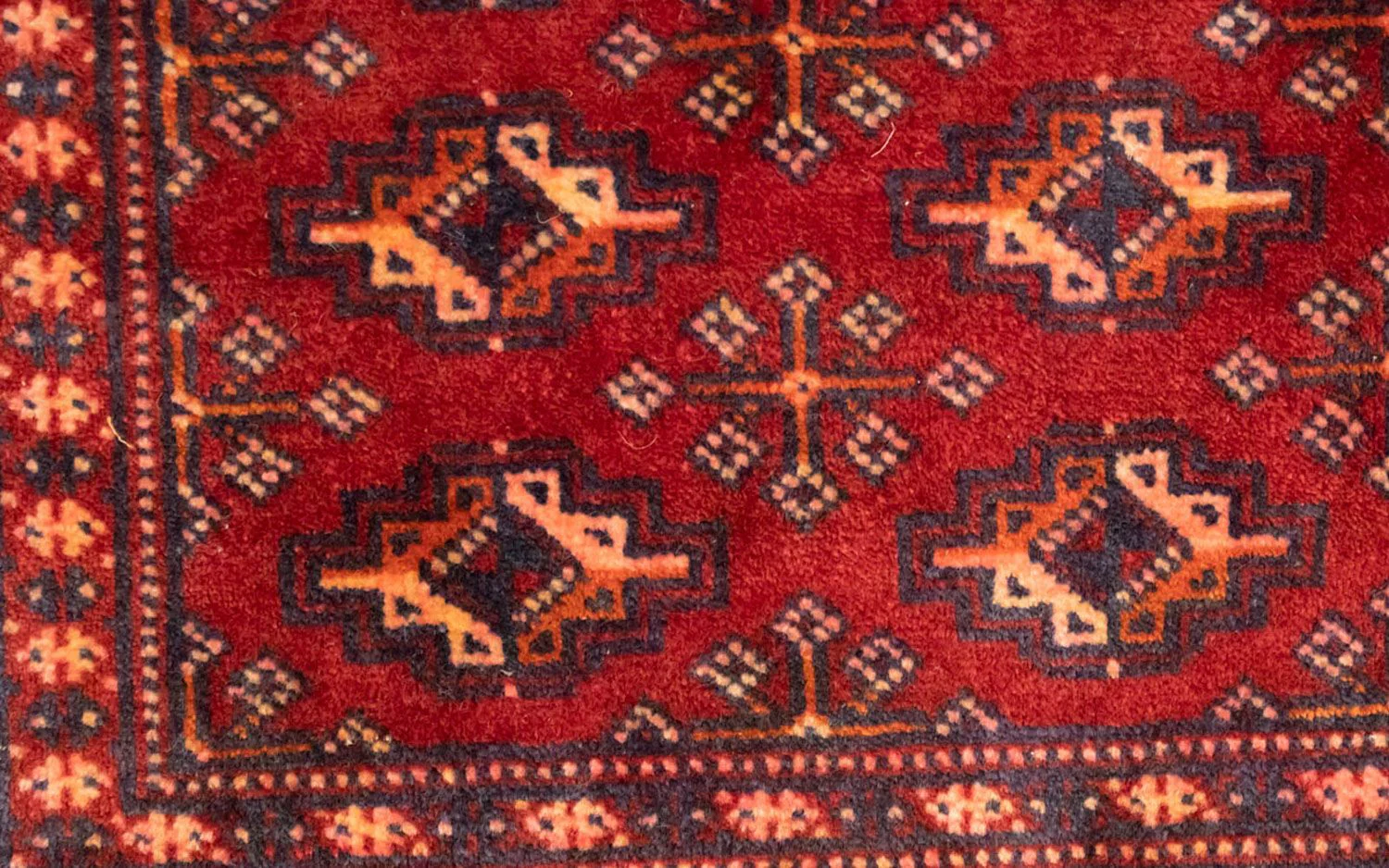 Turkaman Teppich 100x50cm - Orientteppich - Image 2