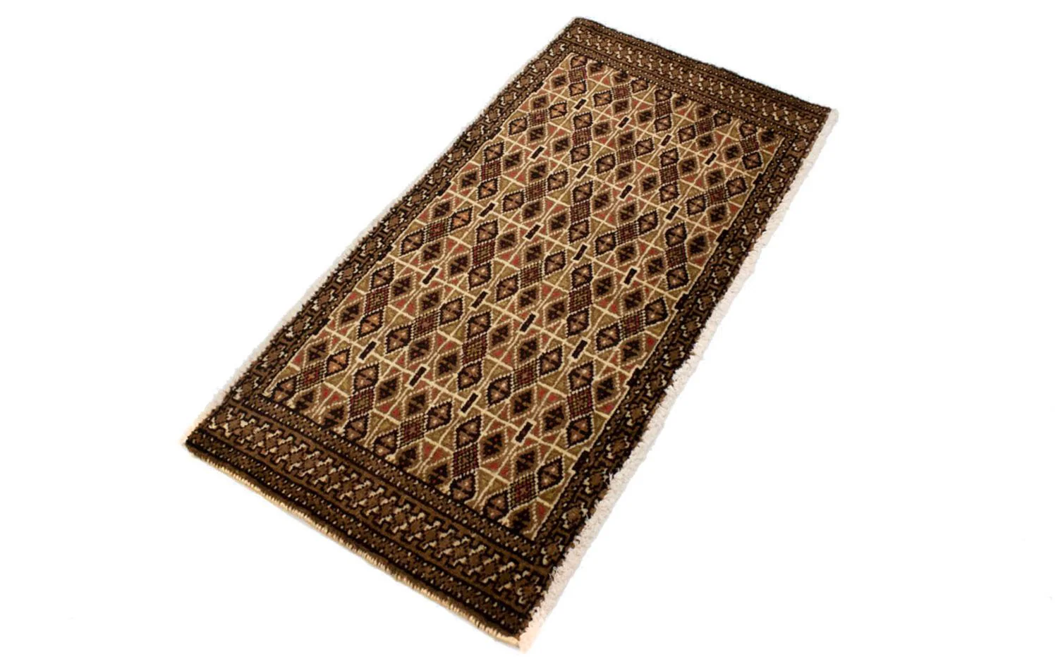 Turkaman Teppich 100x50cm - Orientteppich - Image 5