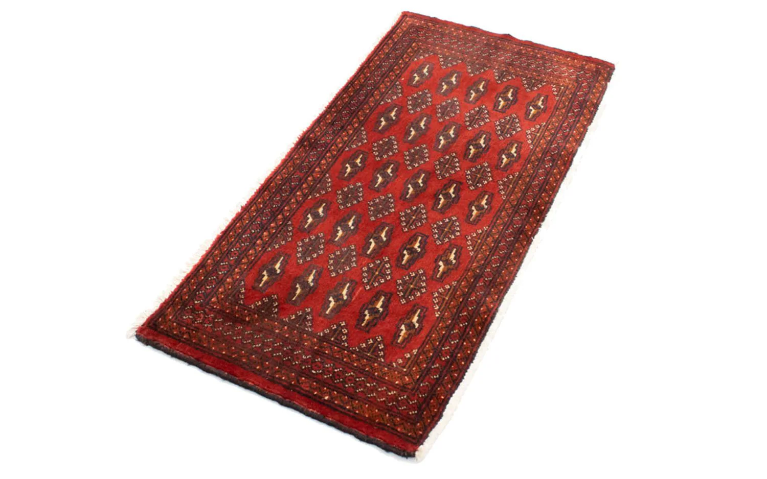 Turkaman Teppich 100x50cm - Orientteppich - Image 5