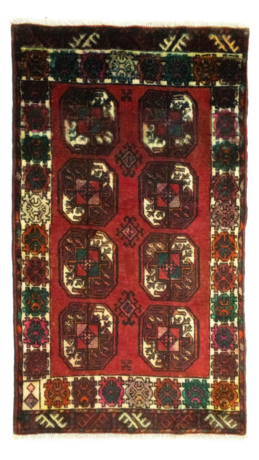 Turkaman Teppich 100x67cm - Orientteppich