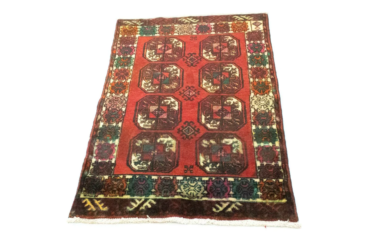 Turkaman Teppich 100x67cm - Orientteppich - Image 5