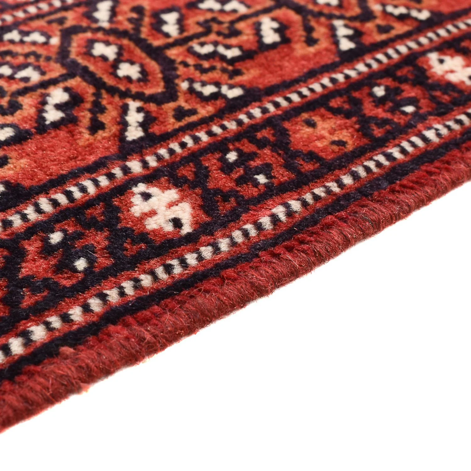 Turkaman Teppich - 115 x 85 cm - rot - Image 3