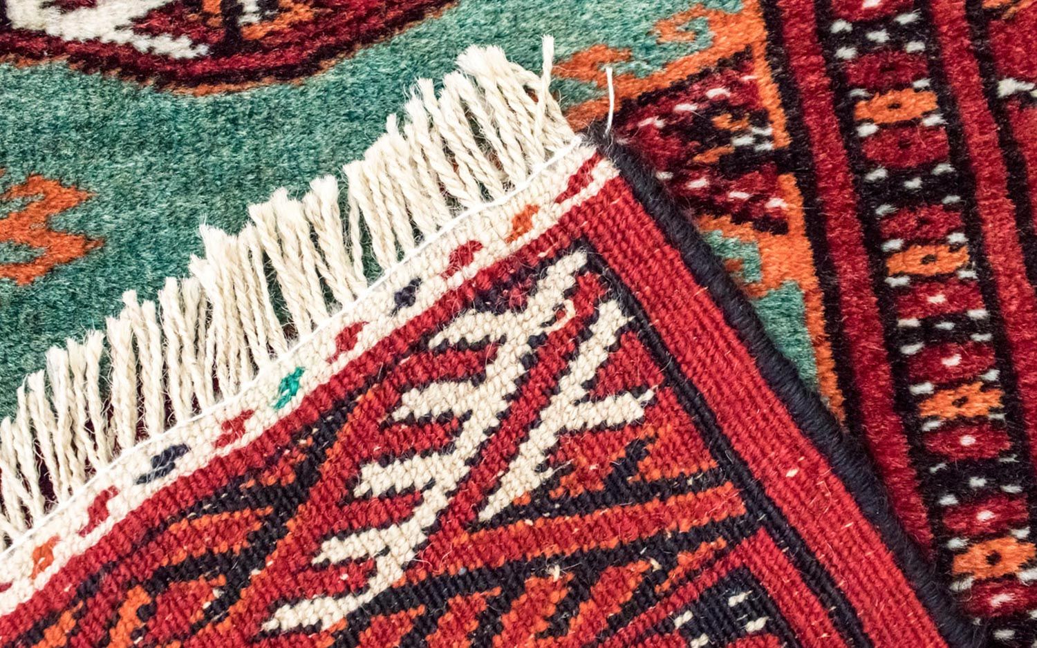 Turkaman Teppich 124x100cm - Orientteppich - Image 4