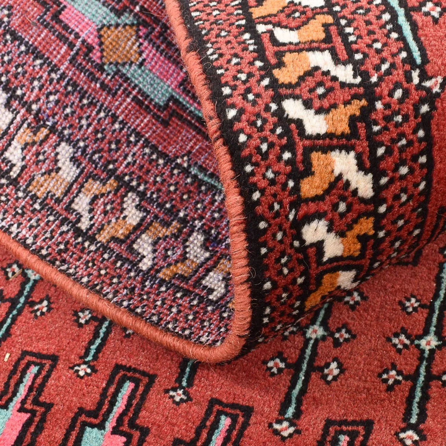 Turkaman Teppich 129x71cm - Orientteppich - Image 4