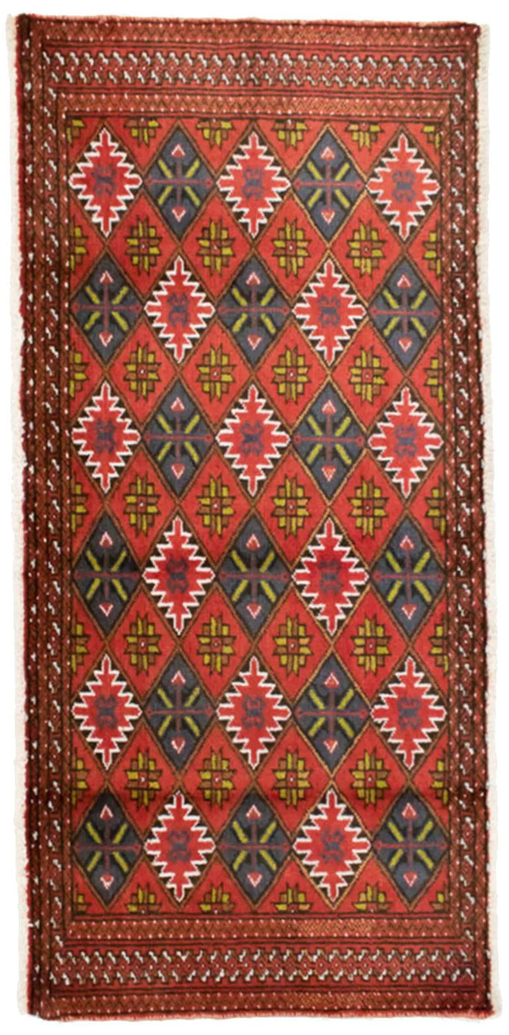 Turkaman Teppich 130x60cm - Orientteppich