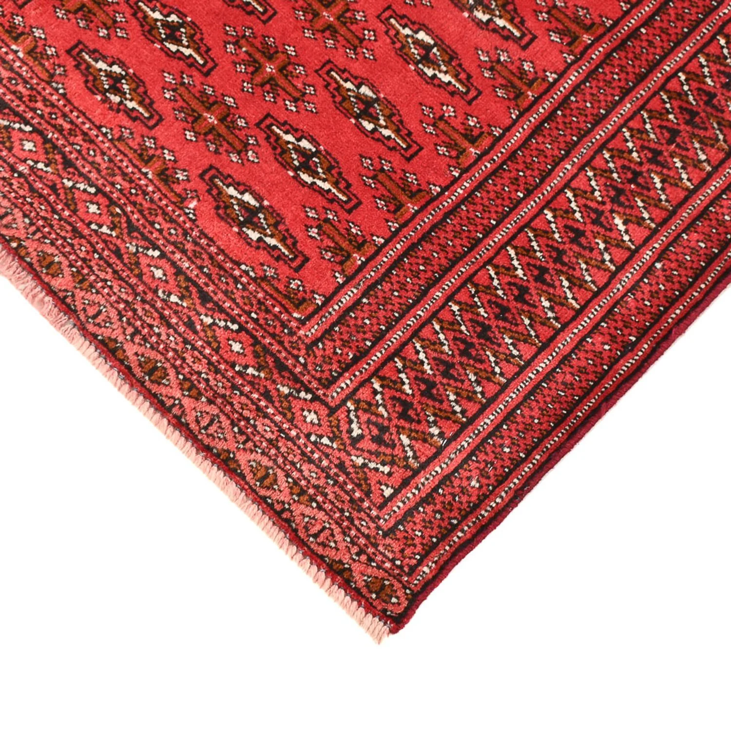Turkaman Teppich - 138 x 98 cm - rot - Image 2
