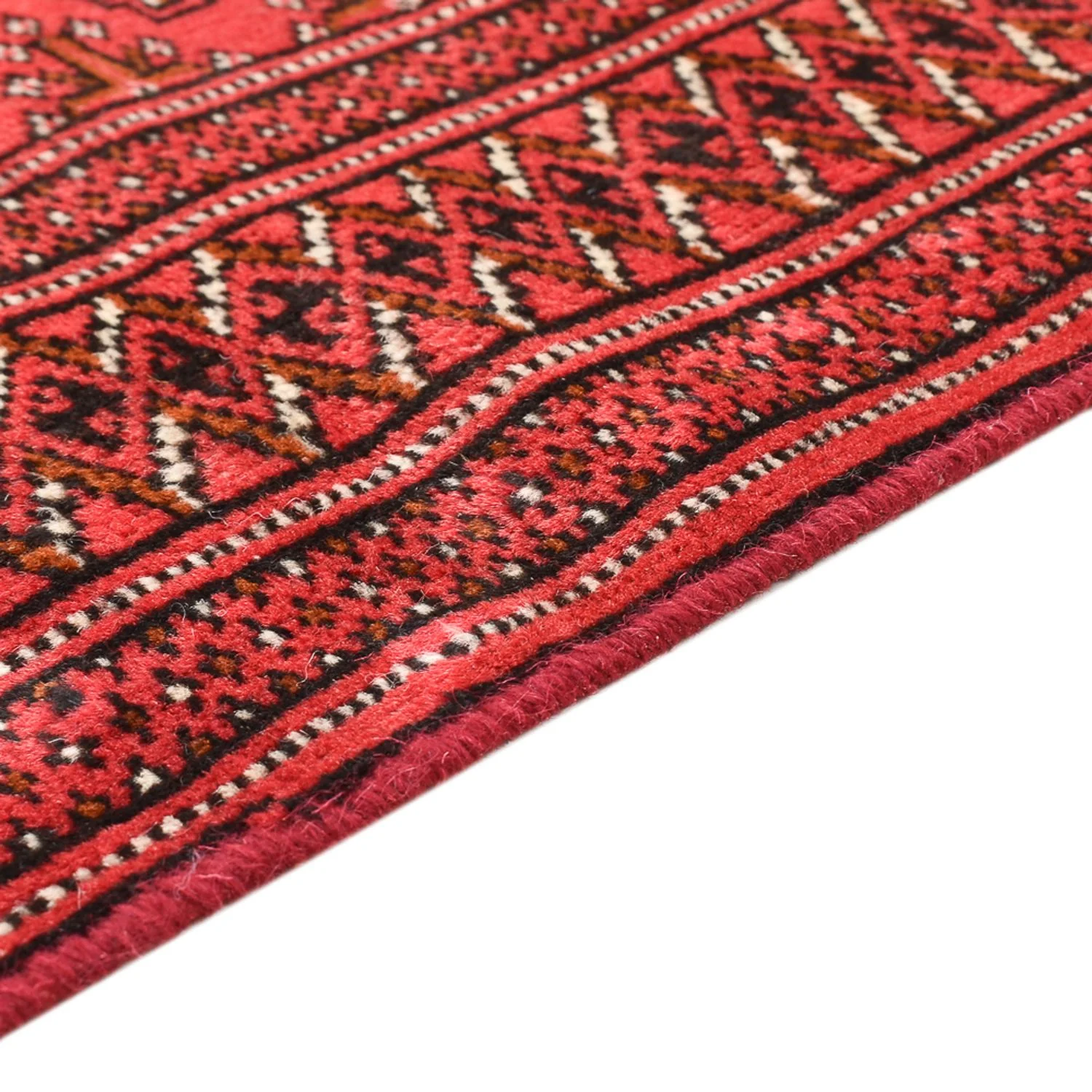 Turkaman Teppich - 138 x 98 cm - rot - Image 3