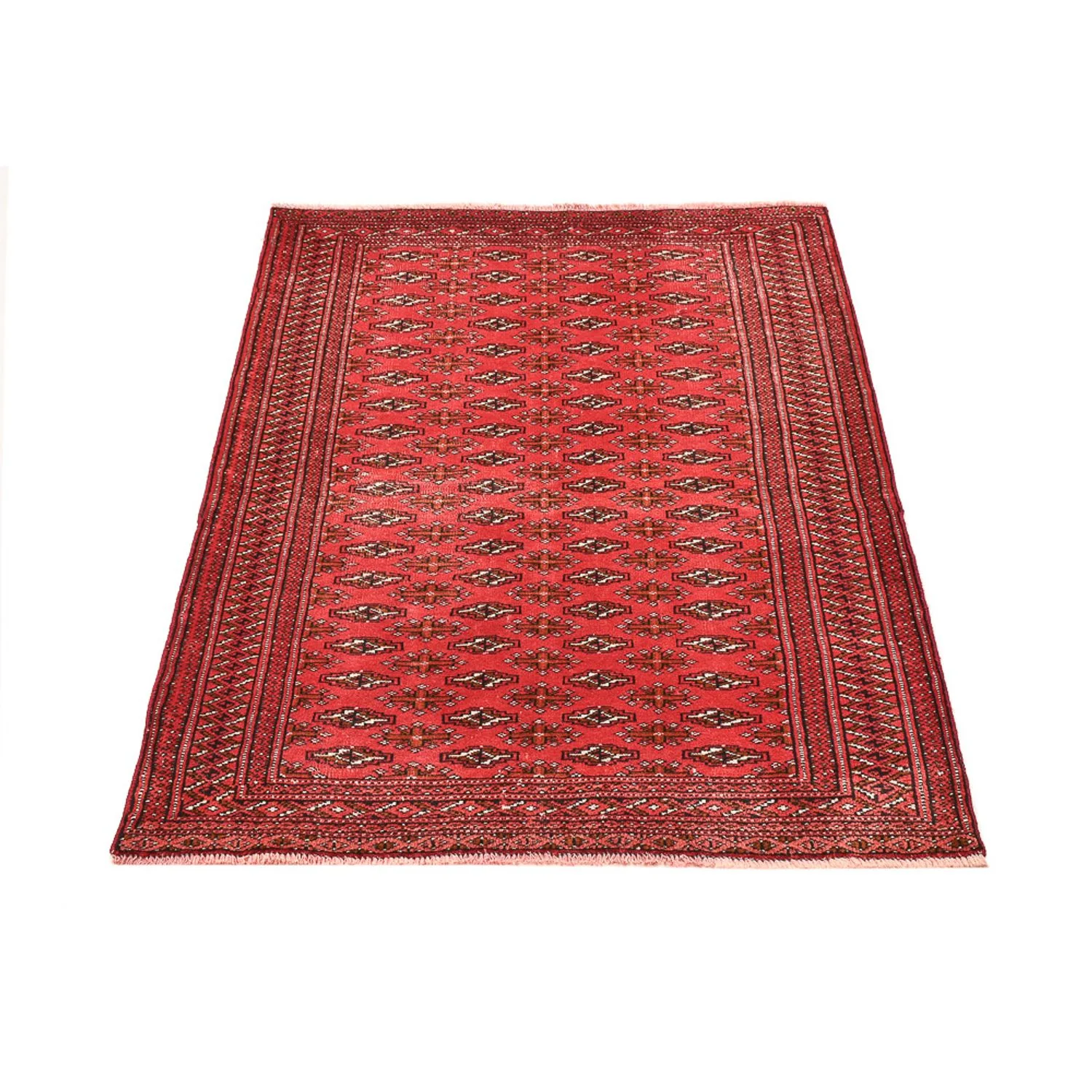 Turkaman Teppich - 138 x 98 cm - rot - Image 5