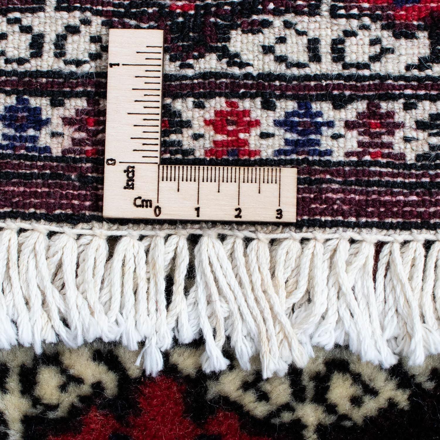 Turkaman Teppich 139 x 87 cm - mehrfarbig - Image 5