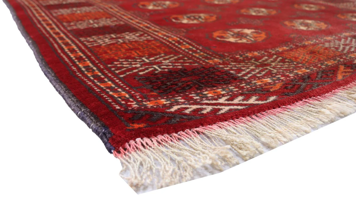Turkaman Teppich 144 x 110 cm - rot - Image 2