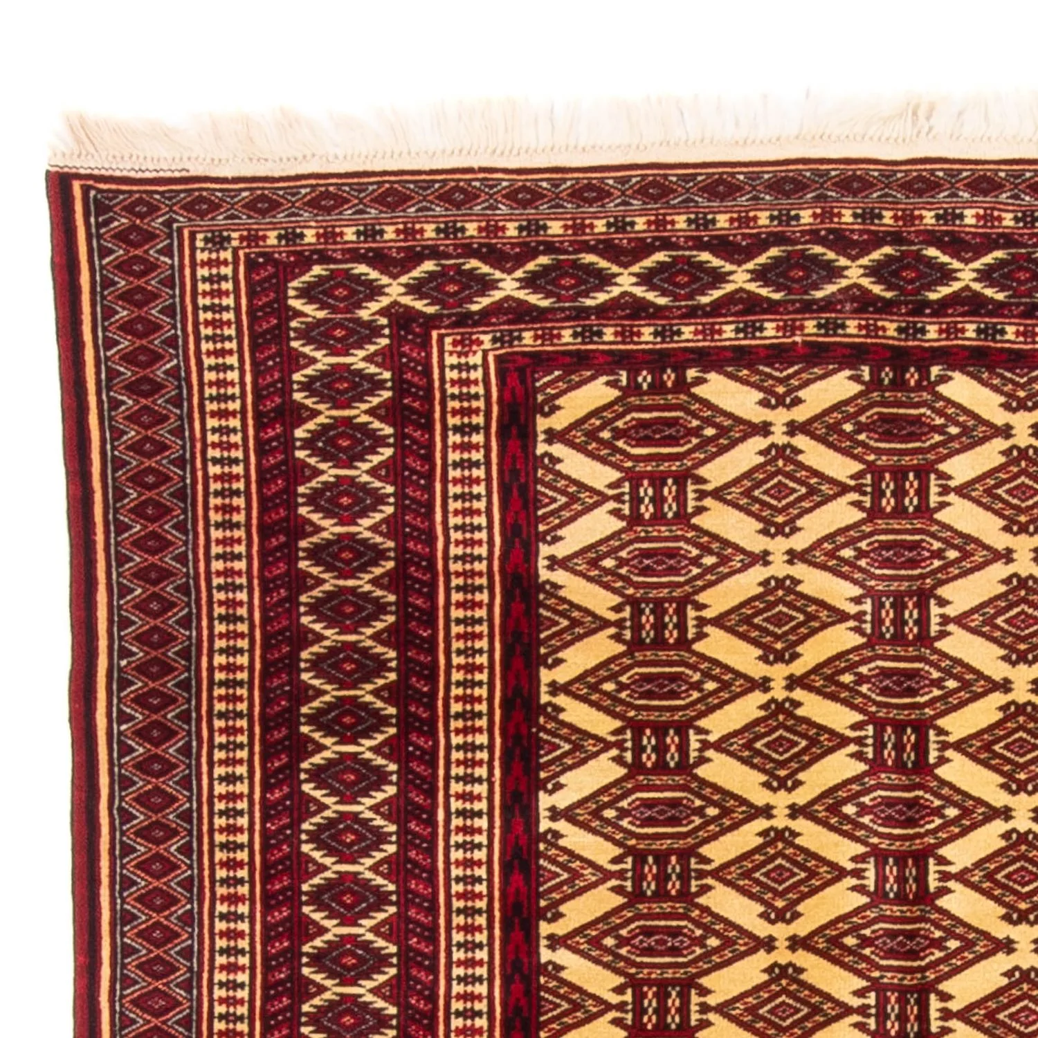 Turkaman Teppich - 176 x 128 cm - beige - Image 3