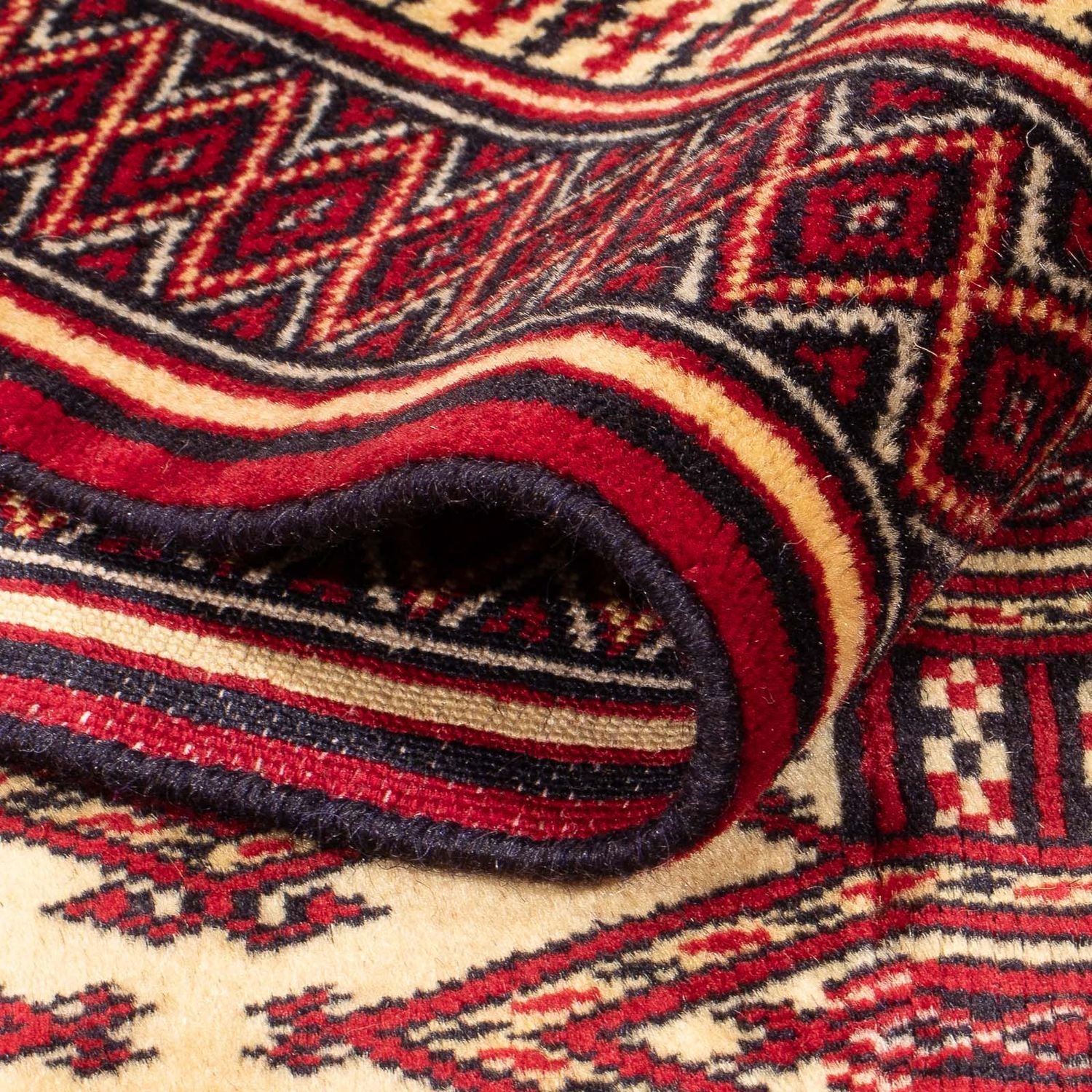 Turkaman Teppich - 176 x 128 cm - beige - Image 4