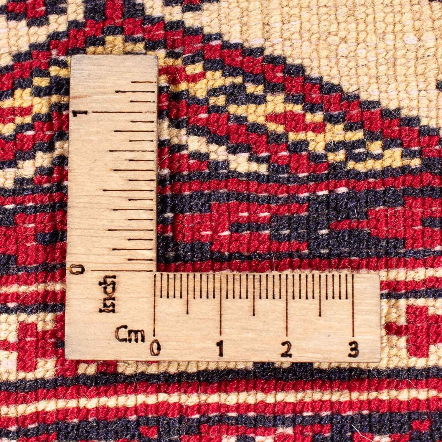 Turkaman Teppich - 176 x 128 cm - beige - Image 6