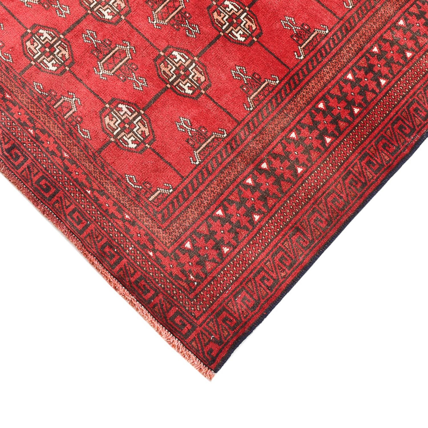 Turkaman Teppich - 182 x 113 cm - rot - Image 2