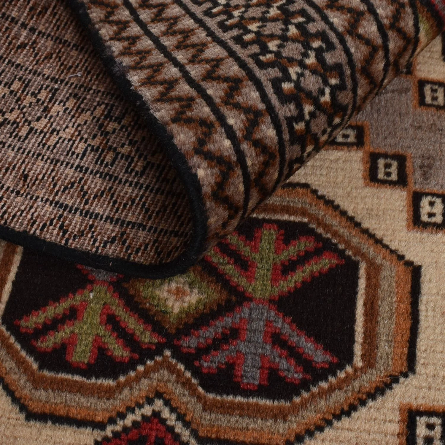 Turkaman Teppich 188x127cm - Orientteppich - Image 3