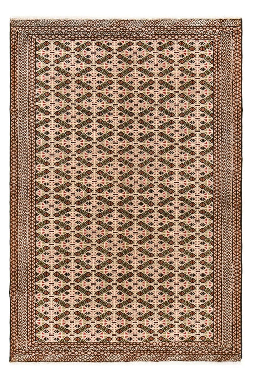 Turkaman Teppich 193x130cm - Orientteppich