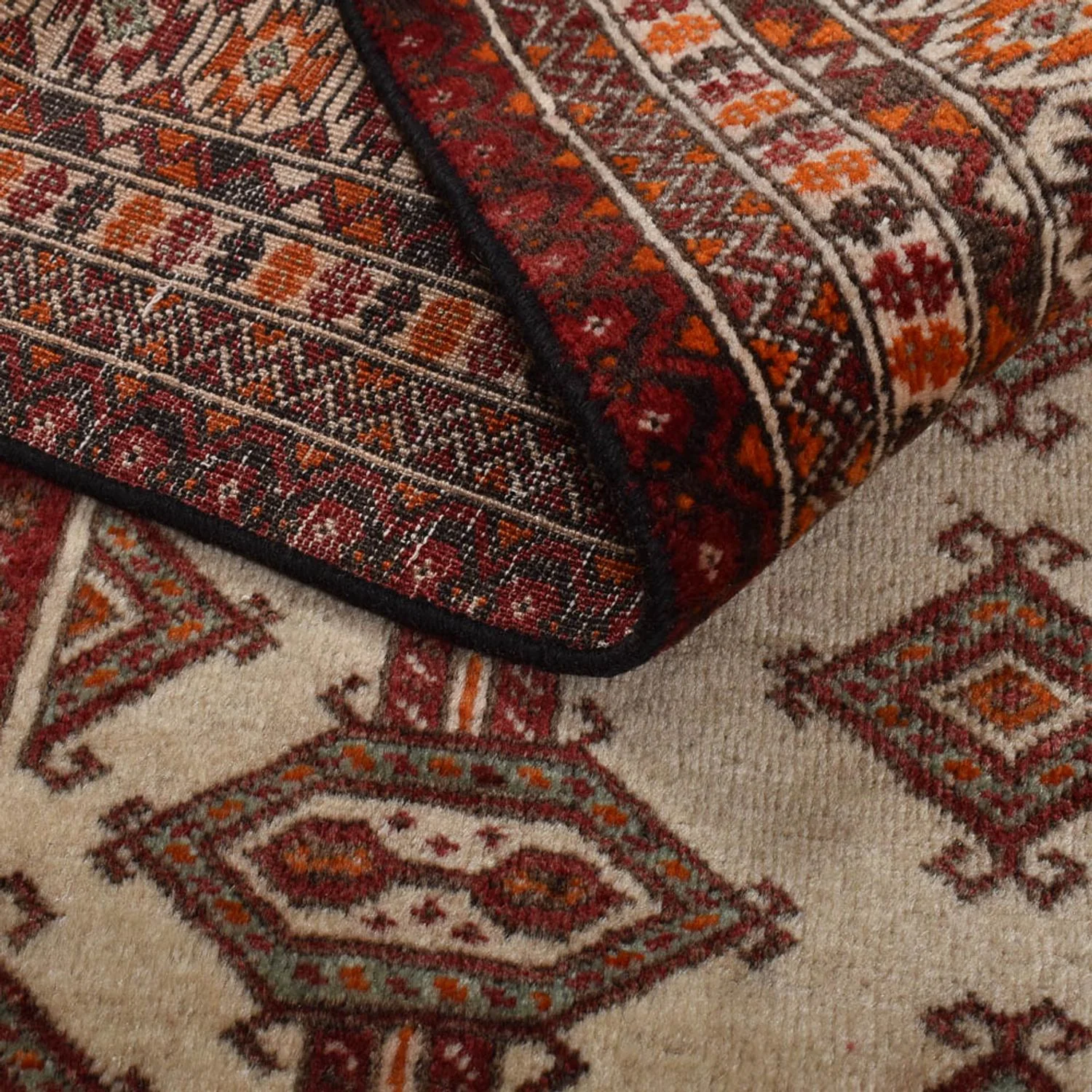 Turkaman Teppich 204x121cm - Orientteppich - Image 4