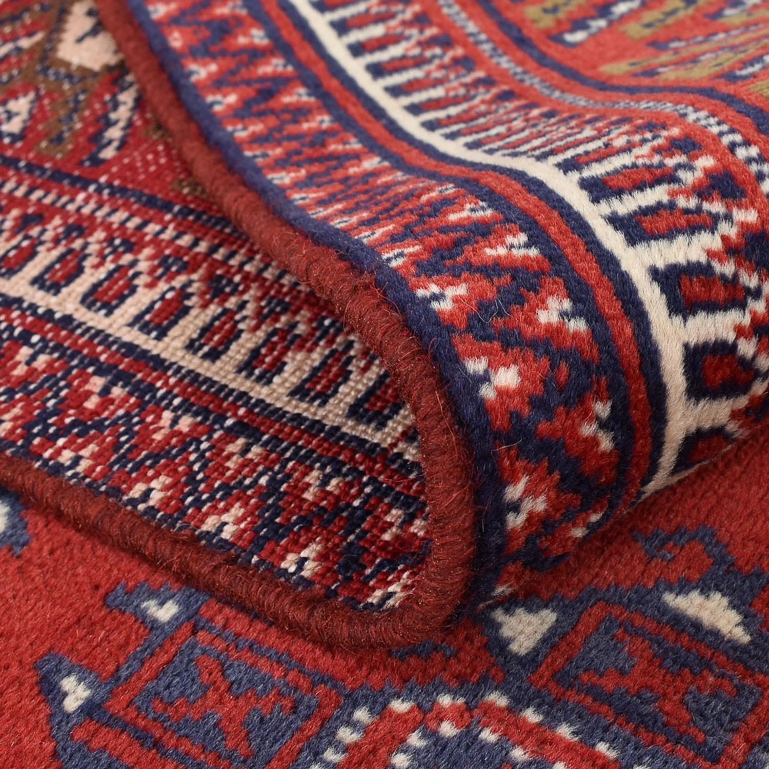 Turkaman Teppich - 273 x 185 cm - rot - Image 4