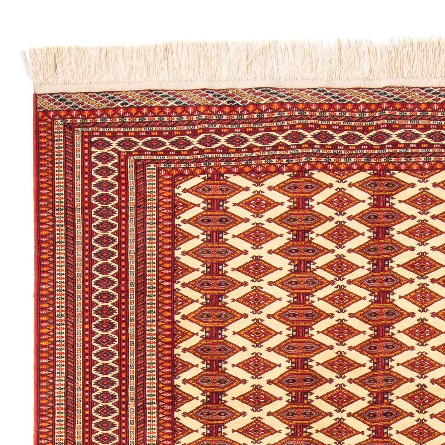 Turkaman Teppich - 305 x 206 cm - beige - Image 3