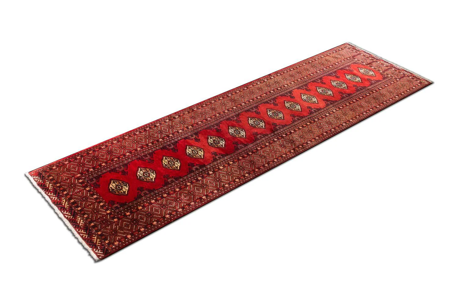 Turkaman Teppich 369x106cm - Orientteppich - Image 4