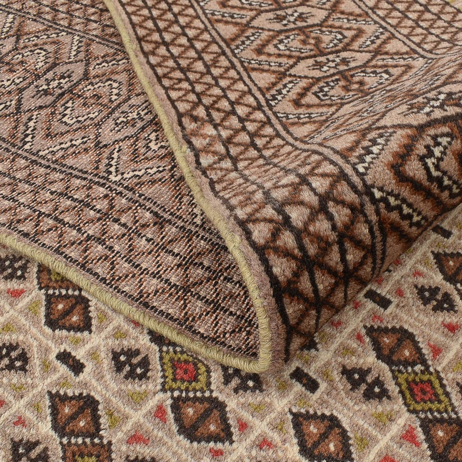 Turkaman Teppich - 374 x 294 cm - sand - Image 4