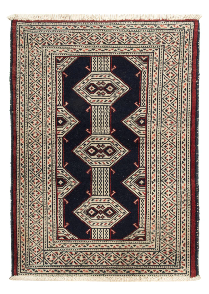 Turkaman Teppich 87x64cm - Orientteppich