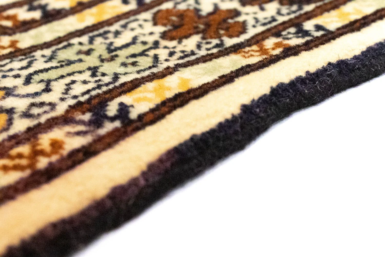Turkaman Teppich 87 x 64 cm - beige - Image 3