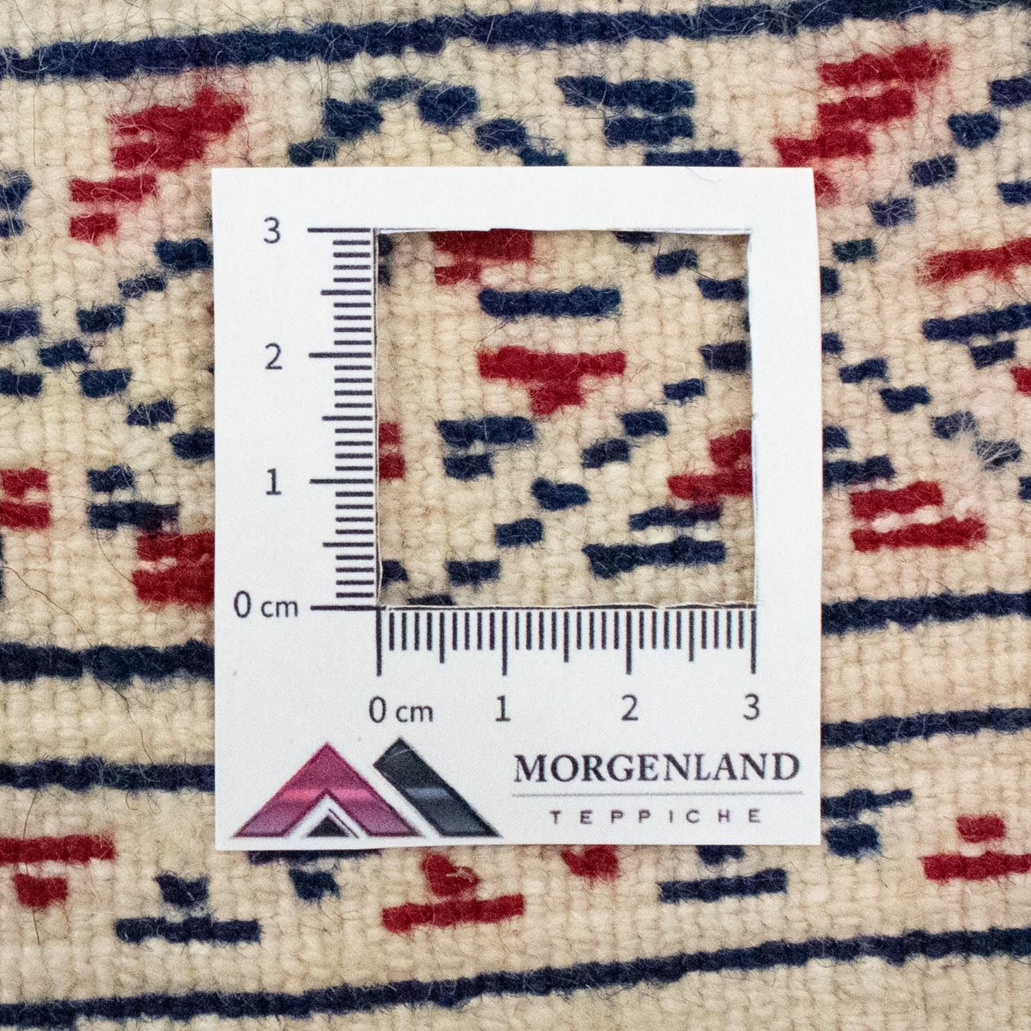 Turkaman Teppich 88 x 62 cm - blau - Image 6