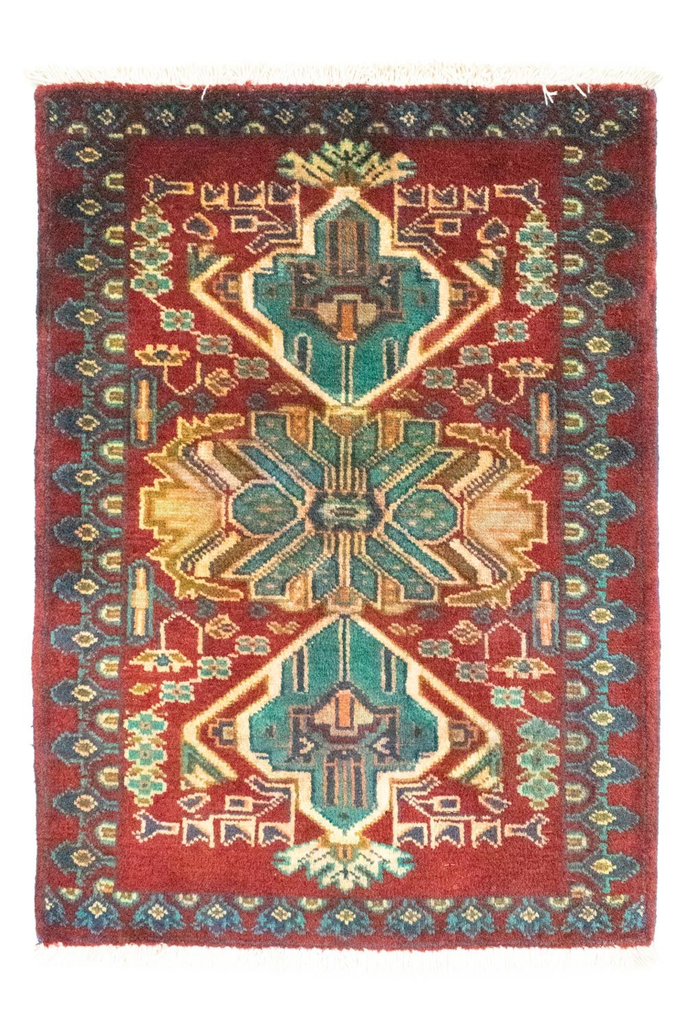 Turkaman Teppich 89x63cm - Orientteppich