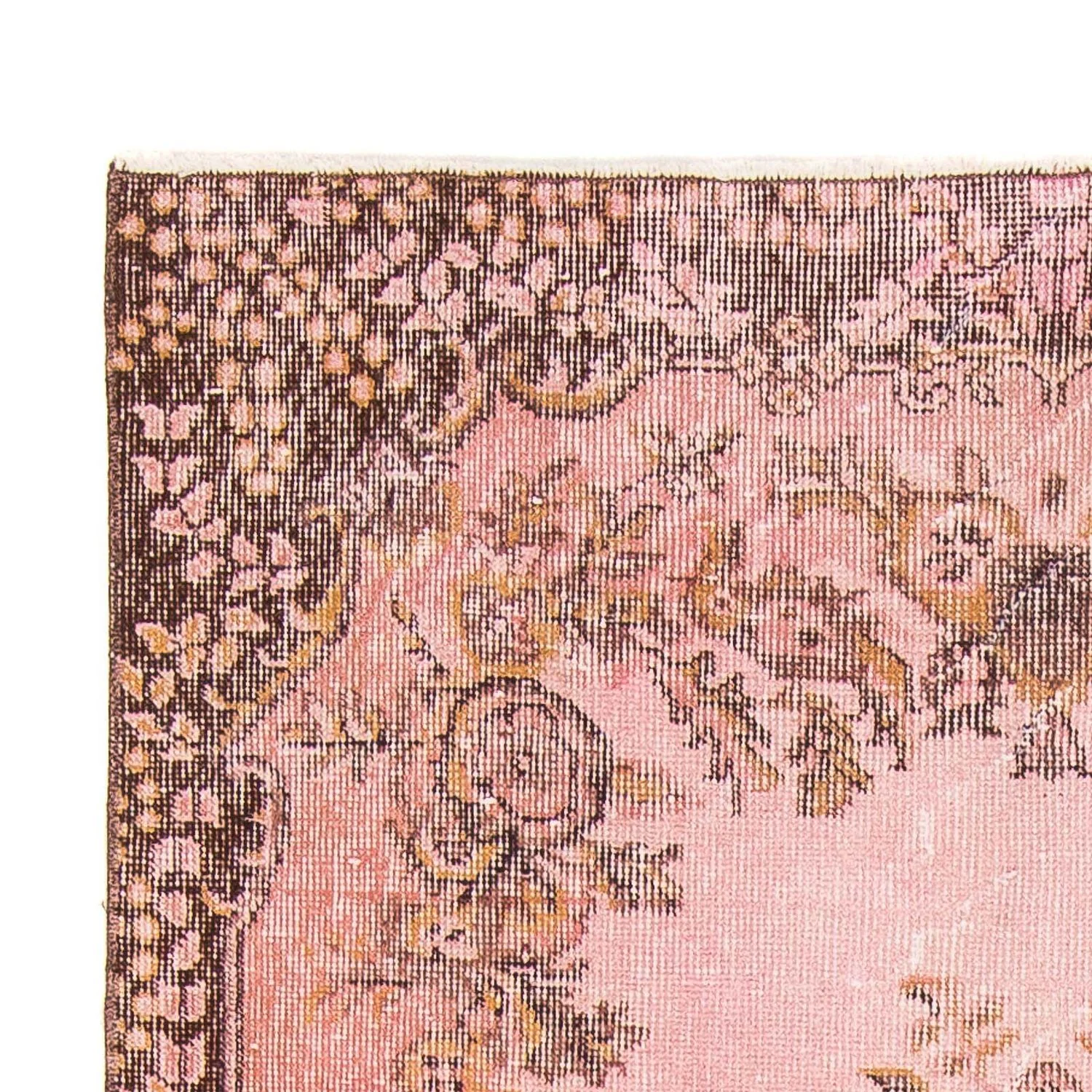 Vintage Teppich 210 x 114 cm - rosa - Image 3