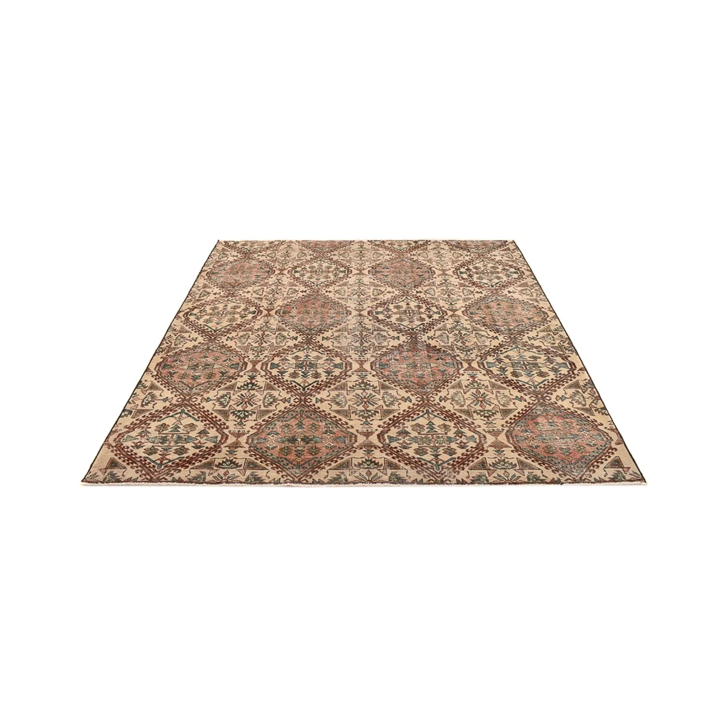 Vintage Teppich - 233 x 233 cm - sand - Image 5
