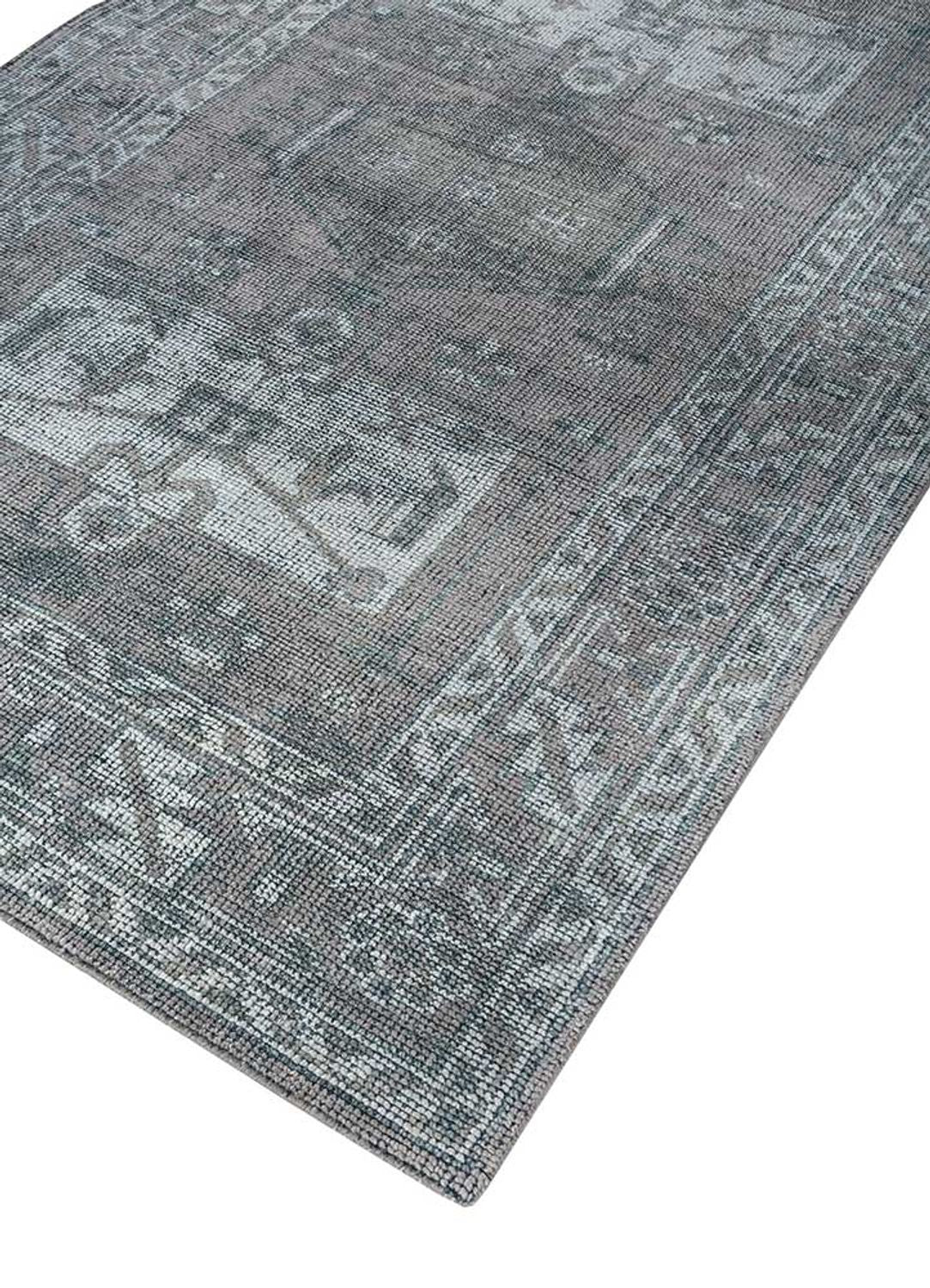 Vintage Teppich - 240 x 150 cm - grau - Image 2