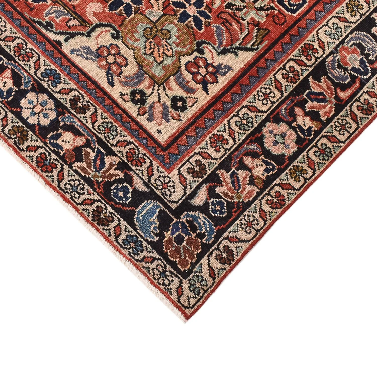 Vintage Teppich - 242 x 157 cm - rot - Image 2