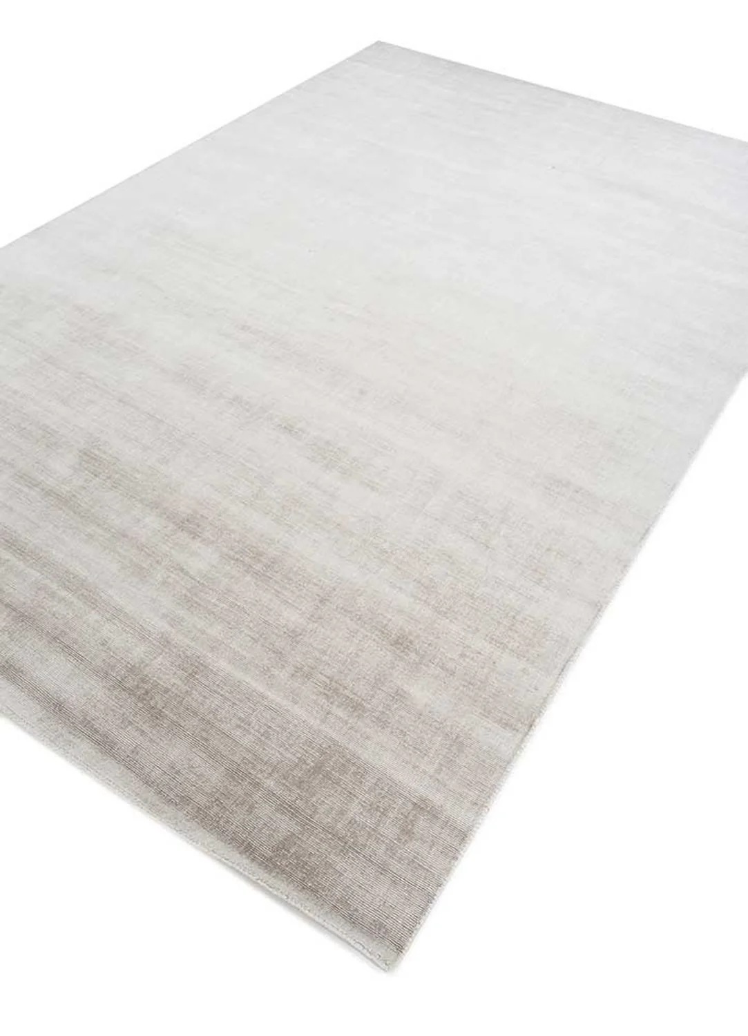 Viskose Teppich - 270 x 180 cm - hellgrau - Image 2