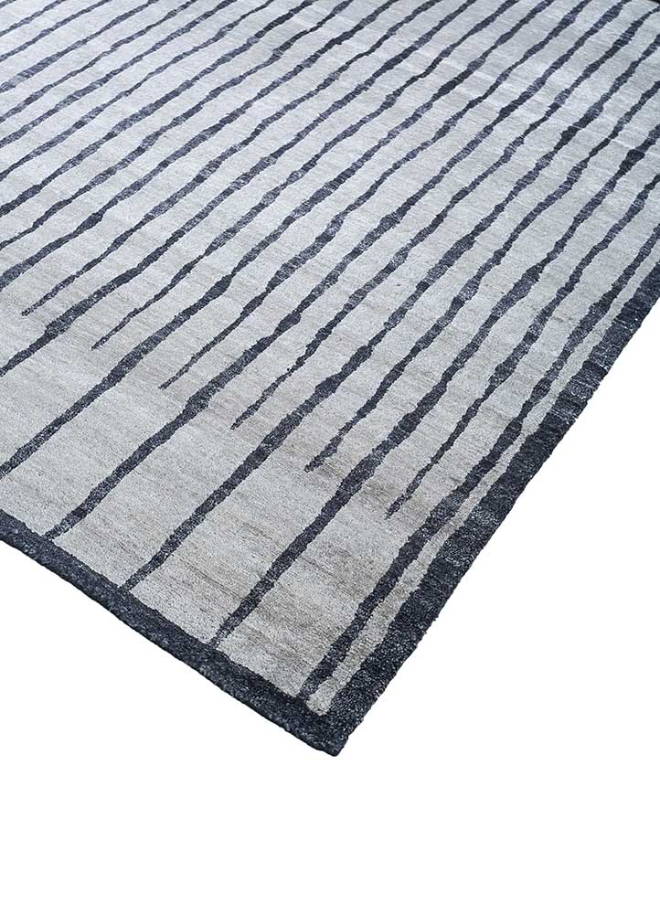 Viskose Teppich - 435 x 255 cm - hellgrau - Image 2