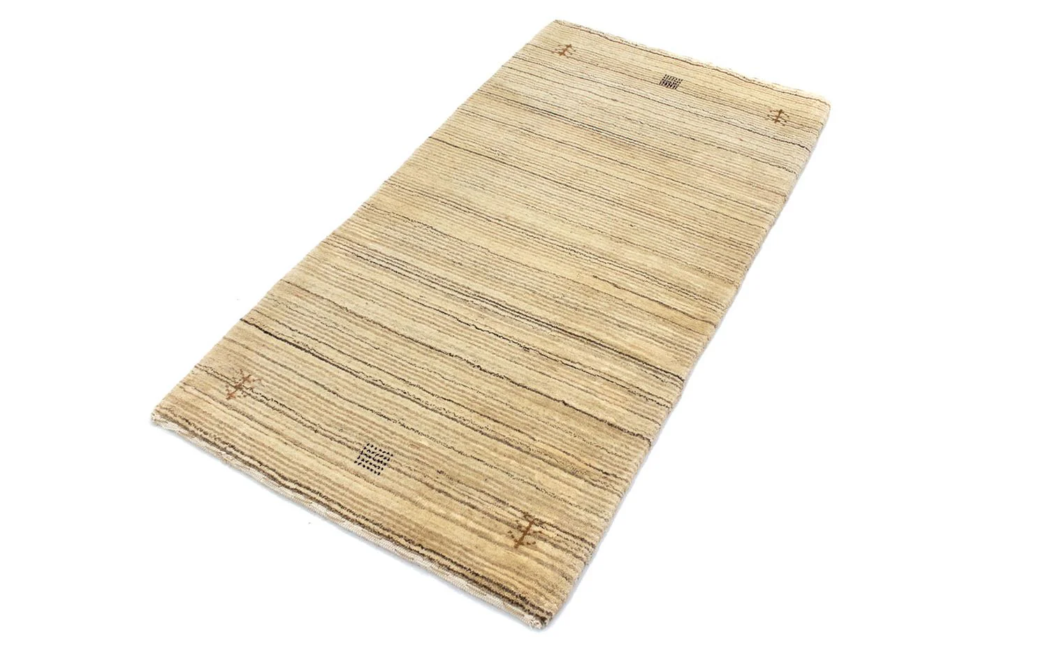 Wollteppich 124 x 63 cm Teppichbrücke - Image 3