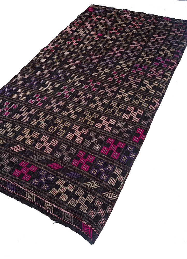 Wollteppich - 228 x 120 cm - lila - Image 2
