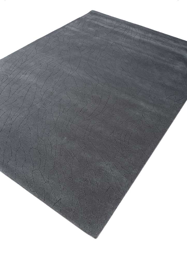 Wollteppich - 233 x 165 cm - dunkelgrau - Image 10
