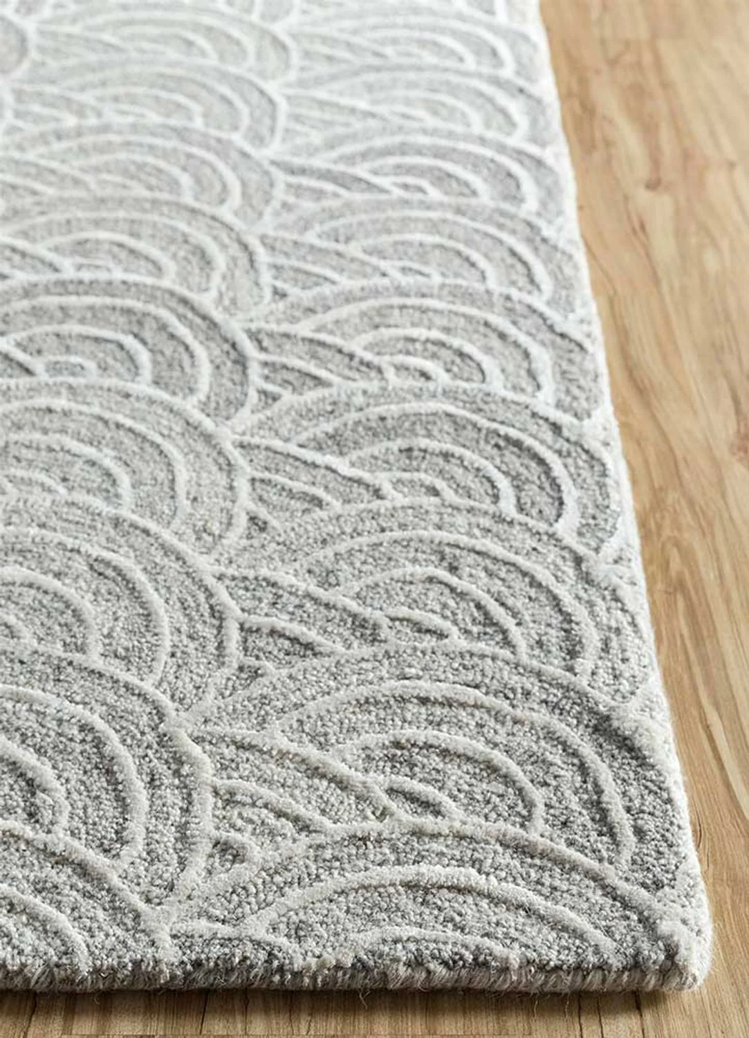 Wollteppich - 240 x 150 cm - beige - Image 3