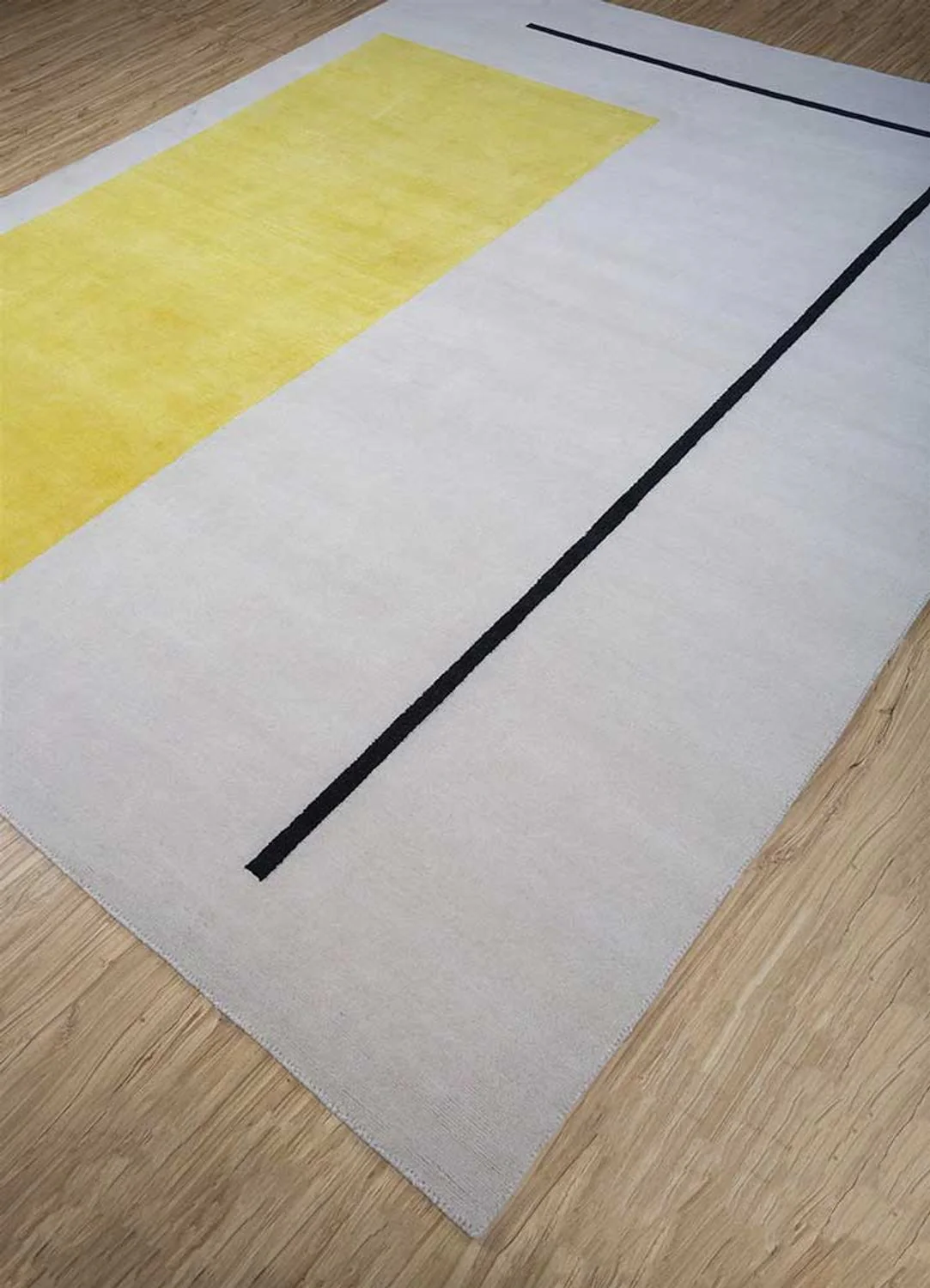Wollteppich - 240 x 150 cm - dunkelgrau - Image 2