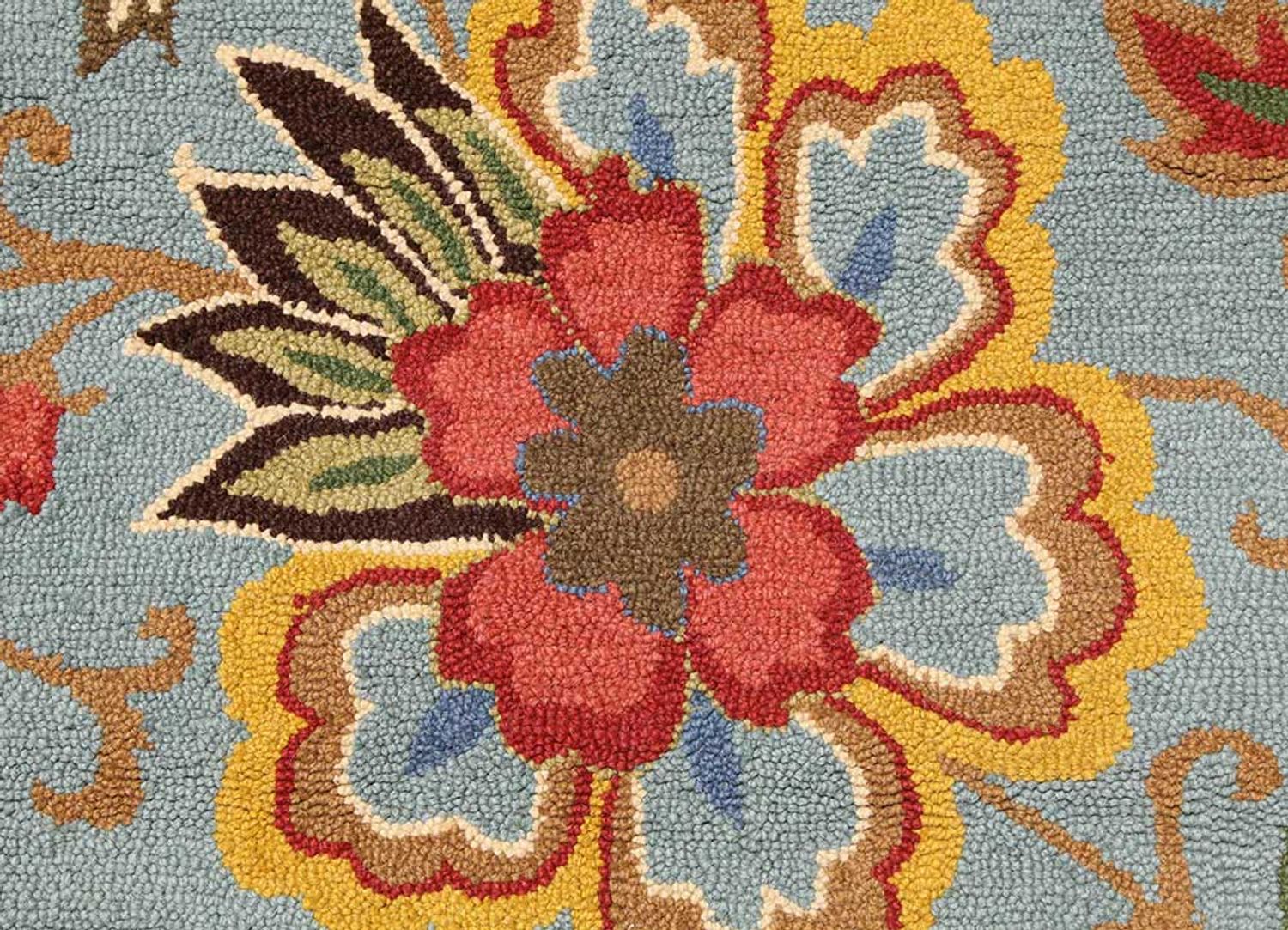 Wollteppich - 240 x 150 cm - mehrfarbig - Image 4