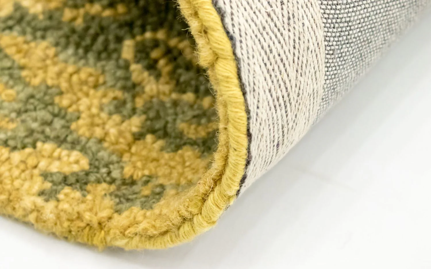 Wollteppich 243 x 152 cm Wohnzimmer Teppich - Image 4