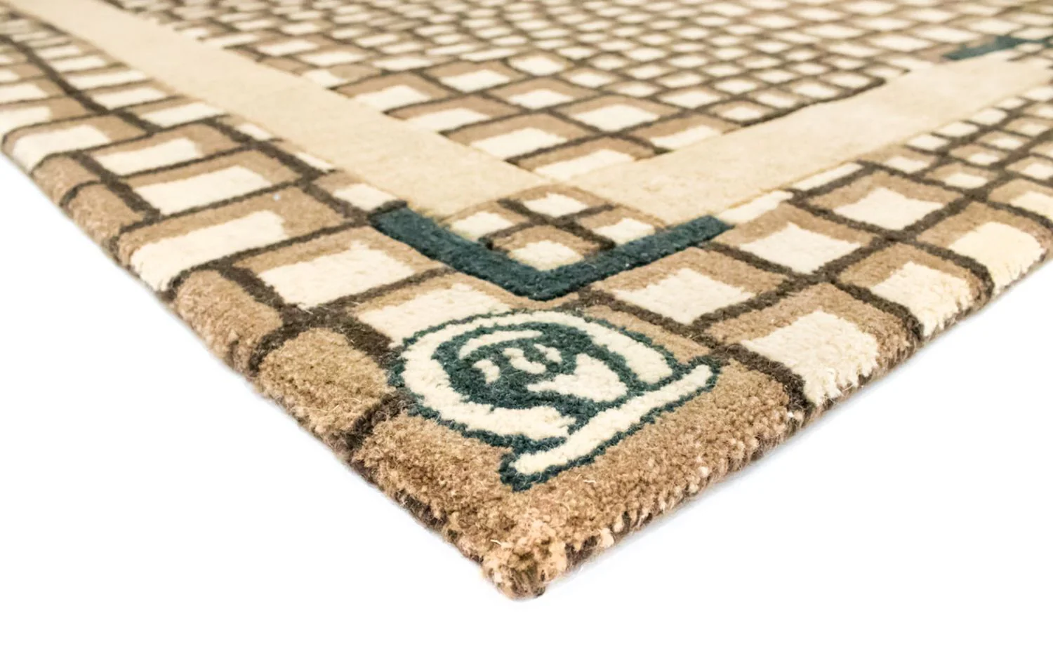 Wollteppich 243 x 170 cm Wohnzimmer Teppich - Image 3