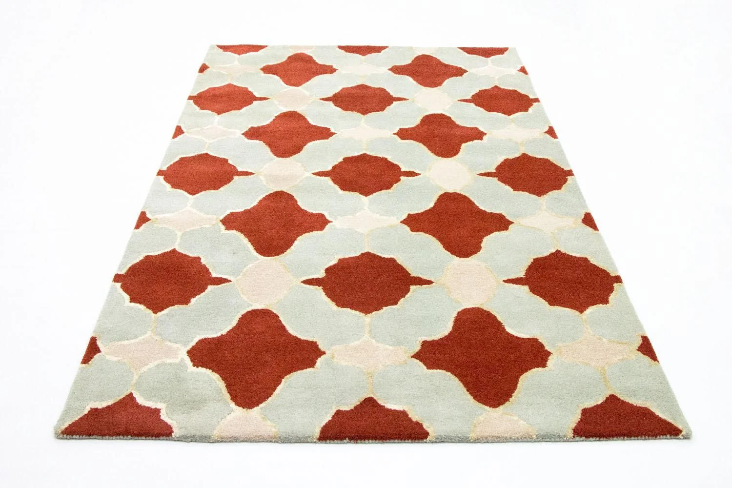 Wollteppich 244 x 152 cm Wohnzimmer Teppich - Image 2