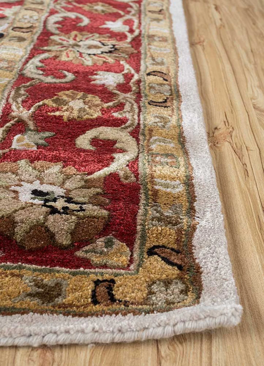 Wollteppich - 270 x 180 cm - creme - Image 3