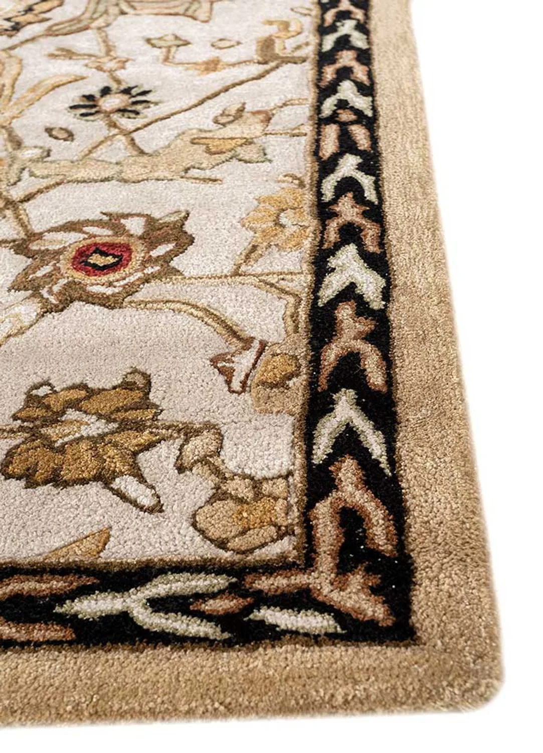 Wollteppich - 270 x 180 cm - creme - Image 3
