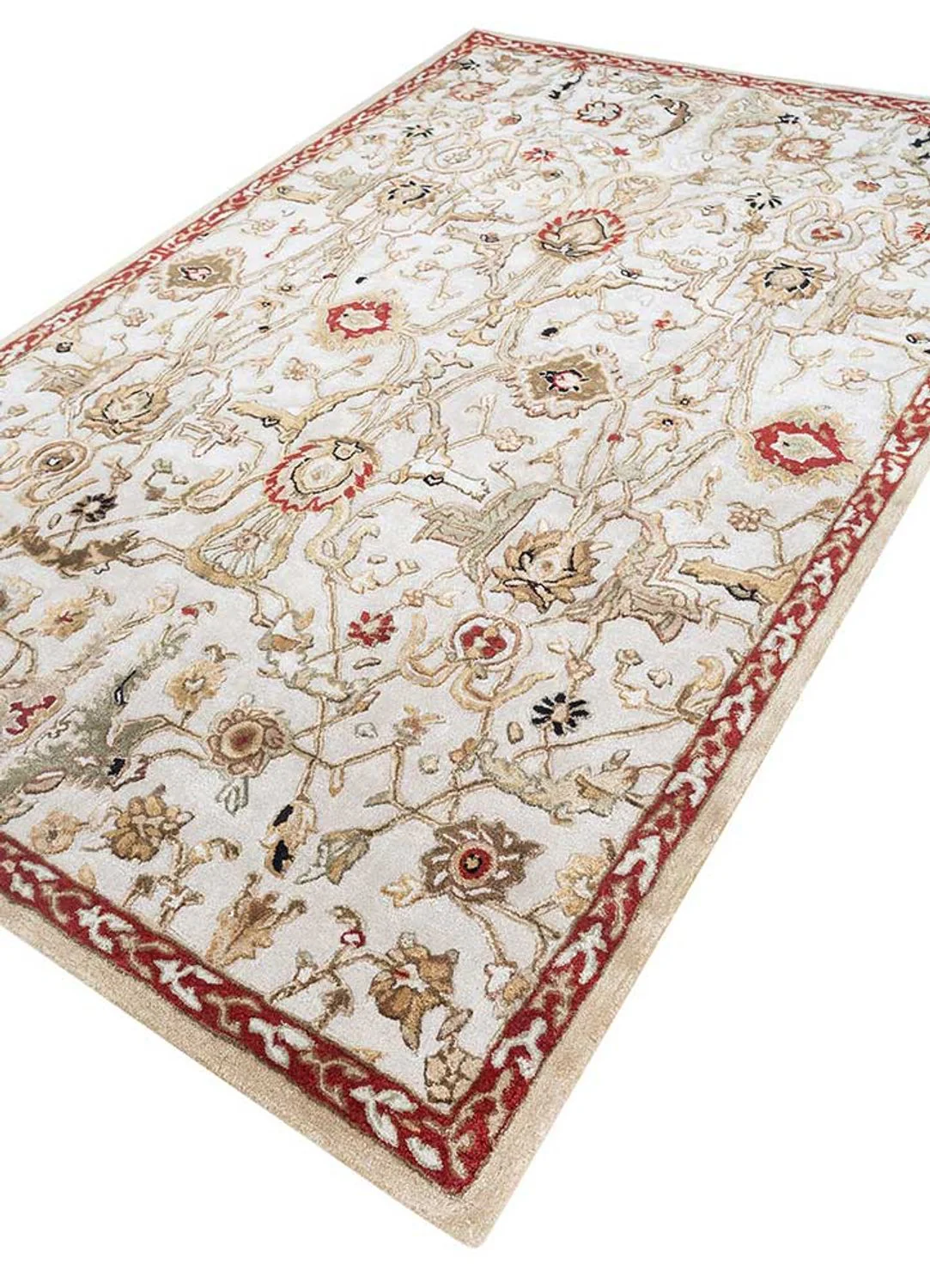 Wollteppich - 270 x 180 cm - creme - Image 2
