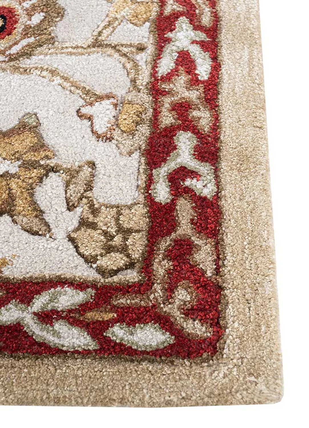 Wollteppich - 270 x 180 cm - creme - Image 3